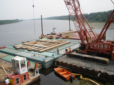 Pier development