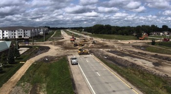 Hwy 14 and Highland Avenue roundabout project